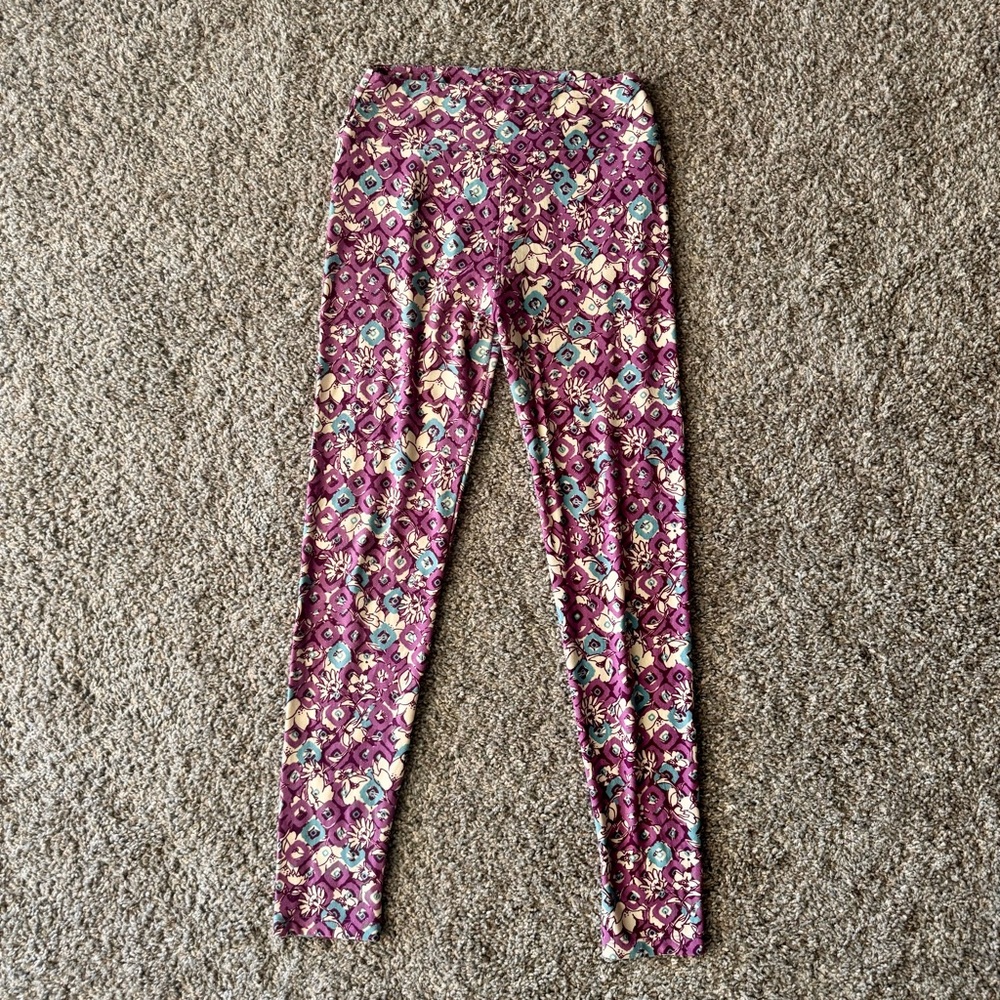 LuLaRoe Purple Leggings